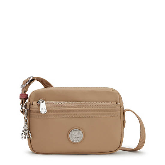 Torba Crossbody Kipling Abanu Slim Beżowe | PL 2182MQ